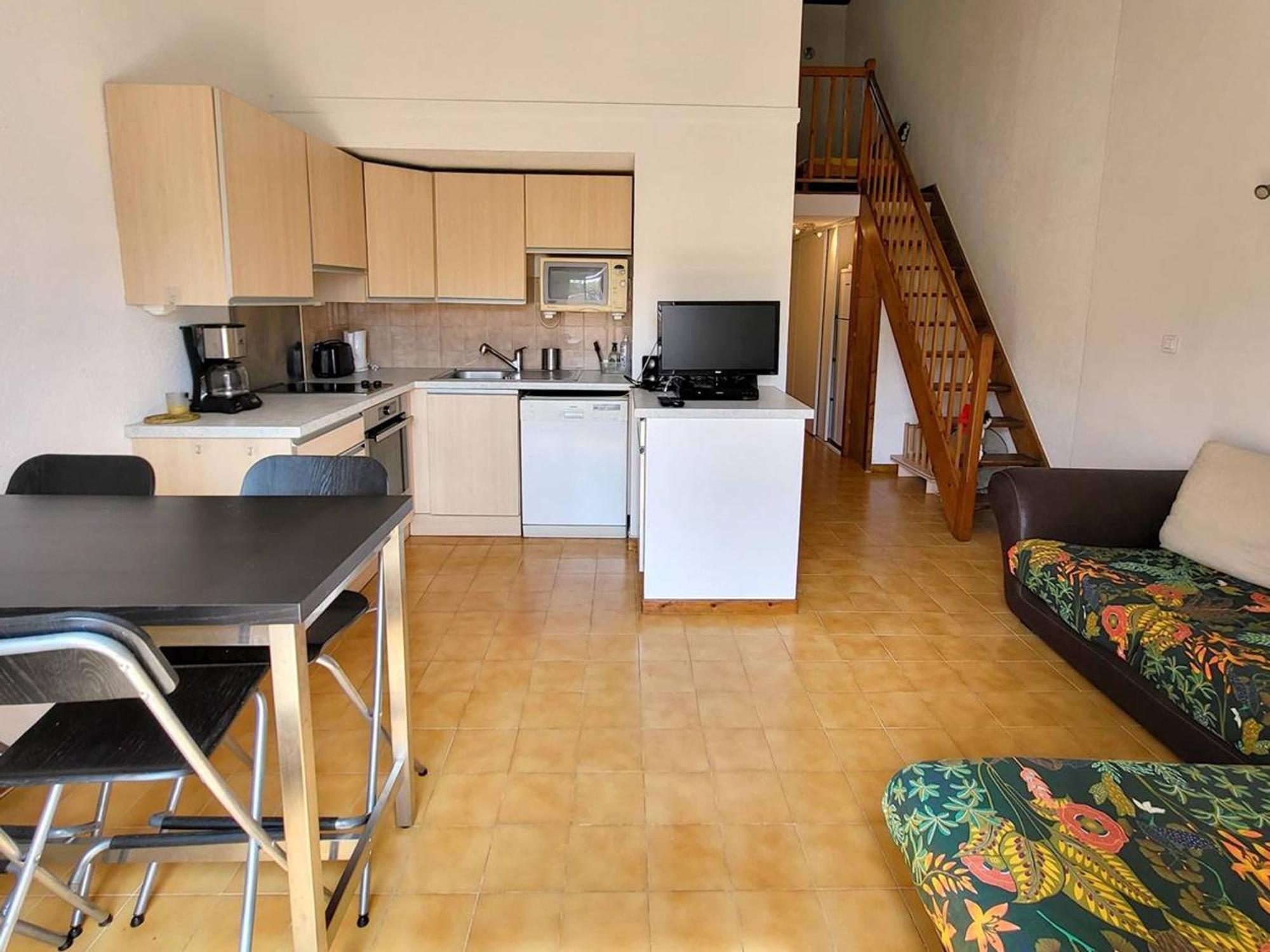 T3 Duplex A 200 M Plages/commerces - Parking, Wi-fi, Piscine, Tennis - Animaux Acceptes - Fr-1-316-104